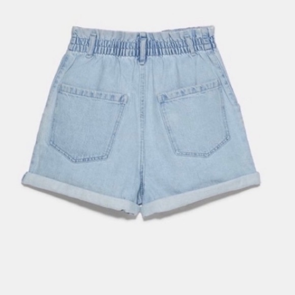 Zara Shorts Denim Light blue jeans - Picture 4 of 15